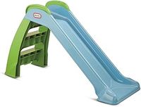 Little Tikes First Slide - Playset for Indoor or Outdoor Use - Garden Toy and Outdoor Activity for Kids, Durable, Stable, Child-Safe - Blue & Green Garden Toy, For Ages 18 Months+