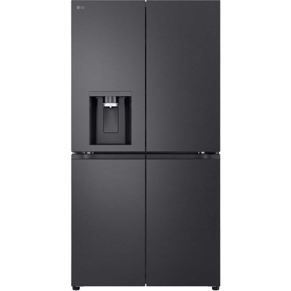 LG NatureFRESH GMF960EV4E Smart Fridge Freezer - Essence Black Steel