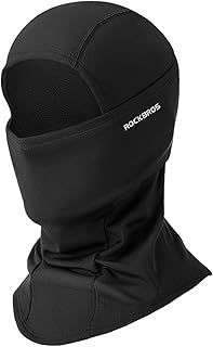 ROCKBROS Ski Mask Cycling Balaclava Windproof, Thermal Neck Gaiter Soft Full-mask Polar Fleece Headwear 4 Colors for Autumn Winter Skating, Skiing, Running, Cycling