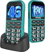4G Senior Sim-Free Mobile Phone With SOS Button - Big Button With USB-C Charging & Large Volume FM Radio
