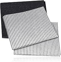 SPARES2GO Universal Cooker Hood Grease & Odour Filter Kit for Kitchen Extractor Fan Vent (2 Grease + 1 Odour Filter)