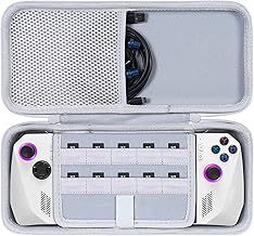Aenllosi Hard Carrying Case Compatible with ASUS ROG Ally X/ ROG Ally 7" 120Hz Gaming Handheld,Grey Wihte(Case Only)