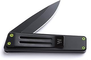 Whitby Pocket Knife, 2.5" Mint Stainless Steel Folding Knives Stainless Silver Finish, Stylish High Performance, Non Locking EDC Blade, Portable for Camping Hiking