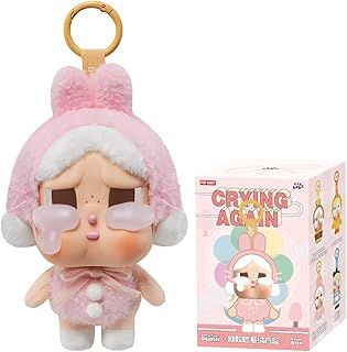 POP MART Crybaby Crying Again Series Plush Badge 3 Boxes Random Figures Anime Action Figures Collectible Figures Collector Art Toy Toy Figures Gift 2 Piece