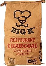Big K Chilla-Grilla Restaurant Grade Charcoal, 12kg Bag Lumpwood Charcoal