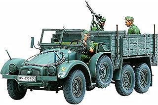 Tamiya 300035317 Model Vehicle 1:35 WWII Krupp Protze (3) Personnel Carrier, Green