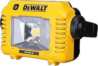 DEWALT DCL077 Battery-Powered Construction Light 2000 Lumen Building Site Light Bulb 3 Level Light Strength Setting
