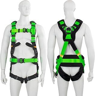 G-Force Multi Purpose Full Body Height Safety Fall Arrest Restraint Harness with Work Positioning (M-XL)