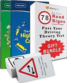 2025 Driving Theory Test Kit: Includes The Official Highway Code Book 2025 UK, Know Your Traffic Signs 2025 & 78 Road Signs Flash Cards. 16th, 17th, 18th Birthday Gifts for Girls & Boys