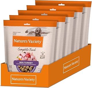 Nature's Variety Complete Freezed Dried Food Turkey for Dogs Medium/Maxi - Case 5 x 250 g