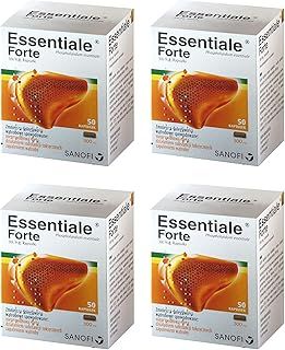 ESSENTIALE FORTE 200 capsules Liver Detox Cleanse Support Regeneration Treatment - 100% Natural and Side-Effect Free supplement - contains Soy Essential Phospholipids Non-GMO by SANOFI