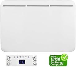 MYLEK Electric Panel Heater - Wall Mounted or Free Standing - Eco Energy Efficient Digital Display, Thermostat, 7 Day Timer, Anti Frost Function, Bathroom IP24, ERP Lot20 (1500W)