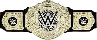 Mattel WWE Championship Title, World Heavyweight Championship Role-Play & Costume Piece, Leather-like Belt 3+ Feet with One-Time Adjustment, HYF18