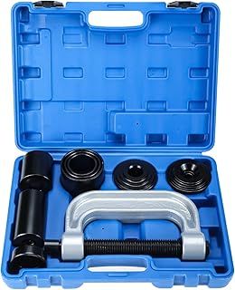 BOOMSTART 4 in1 Ball Joint Press & U Joint Removal Tool Kit with 4x4 Adapters for 2WD and 4WD Joint Press Remover Installer Tool Kit
