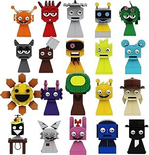 S-prunki Action Figures, 12 Pack Colorful Toy Figures for Kids, for Boys and Girls Ages 3+ Safe, Durable, and Fun, The for any S-prunki Games fan (20PCS)