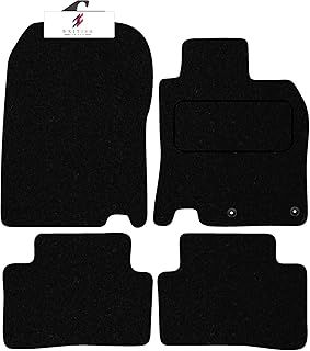 BCM Car Mats - Compatible with Nissan Qashqai 2014-2021 - Carpet - Fully Tailored Floor Mat - Anti-Slip Granulated Backing - Black Trimming - 4 Piece Non-Slip Mat