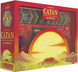 CATAN, Catan 3D Edition, Board Game, Ages 10+, 3-4 players, 60 Minutes Minutes Playing Time