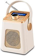 Mini DAB/DAB+ FM Wireless Bluetooth Rechargeable Radio - Charcoal
