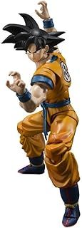 Bandai TN63481 Tamashi Nations - Dragon Ball Super: Super Hero - Son Goku Super Hero, Spirits S.H.Figuarts, Black
