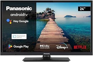 Panasonic TX-24MS480B, 24 Inch HD LED 2023 TV, High Dynamic Range (HDR), Android TV, Google Assistant, Chromecast, Bluetooth, USB Media Player, Wireless LAN, Dark Titanium