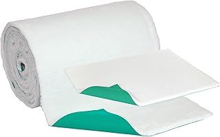 Traditional White High-Grade Vet Bedding 30mm THICK ROLL WHELPING FLEECE DOG PUPPY PRO BED Size: 100cm x 75cm