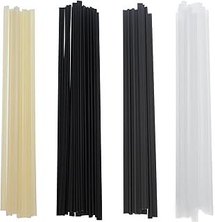 50 Pcs Plastic Welding Rods ABS/PP/PVC/PE Welding Stick Bumper Welder Rods Plastic Welding for Plastic Welder (200mm Length)