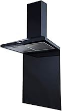 SP60BL 60cm x 75cm Black Toughened Kitchen Glass Splashback