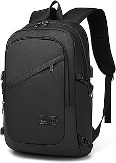 Kono Laptop Backpack 15.6 Inch Laptop Bag Anti Theft Rucksack for Men Women Travel Business Work Lightweight School Bag with USB Charging Port