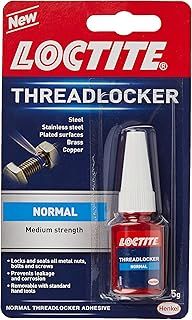 Loctite Threadlocker, Locks & Seals All Metal Nuts, Balls & Screws, Prevents Leakage & Corrosion, 1 x 5g