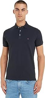 Tommy Hilfiger Men’s Short Sleeve 1985 Slim Fit Polo Shirt