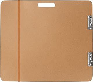 Kurtzy Large Artist Sketch Board - 66 x 58.3cm / 25.98 x 22.95 Inches - Wooden Tote Hardboard Clipboard with Handle and Double Clip - Painting, Sketching & Drawing - Studio, Art Class & Office