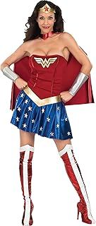 Rubie's Official DC Comics Wonder Woman Ladies Costume, Adult Superhero Fancy Dress