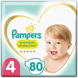 Pampers Premium Protection Mega Pack 80 Diapers Size 4 (9-14kg)
