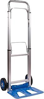 Neo Heavy Duty Aluminium Folding Sack Trolley Hand Truck Barrow Transport Wheels Extendable Handle (100 kg))
