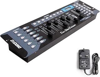 Dmx Controller, 192CH Dmx Lighting Controller, 240 Scenes Stage Light Control Panel Front light Par lights for Editing Program Of Stage Lighting