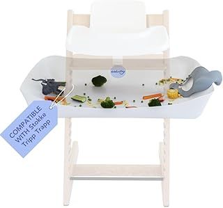 CATCHY - Food Catcher - Compatible with Stokke Tripp Trapp High Chair - Highchair Sold Separately - Baby & Toddler Food & Mess Catcher - Under High Chair Accessories - Baby Feeding Essentials