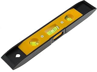Coral 57300 Essentials Torpedo Spirit Level with Vertical Horizontal and 45 Degree Vials and Magnetic Base 9 inch