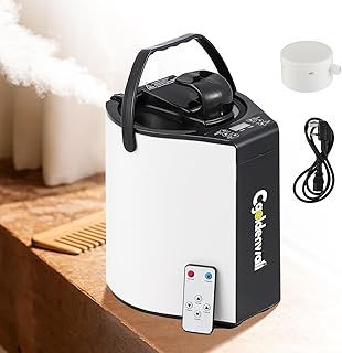 CGOLDENWALL Portable Steam Sauna 3L, Home Sauna Steamer Pot, Indoor Fumigation Machine, 10m Remote Control, Suitable for Sauna Tent