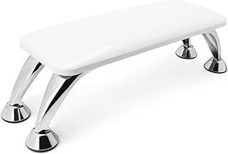 White Manicure Pillow Nail Cushion Nail Arm Rest, Nail Hand Pillow Pad Manicure Foot Cushion Beginner Manicure Hand Cushion Nail Stand Technician Table Leather non-slip Desk for Nail Art