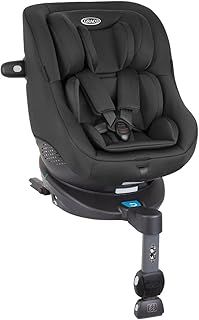Graco Turn2Me Group 0+/1 ISOFIX 360° Rotating Car Seat, Rearward facing for longer from birth to approx. 4 years. Forward facing from approx. 1 to 4 years (9-18kg), Black fashion