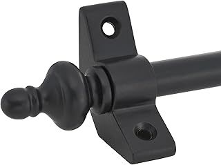 Set of 13, Stair Carpet Rods, Urn Finial, Wrought Iron, Suitable for Carpet Runners Up to 70 Centimetre Wide Or Narrow (Wrought Iron)