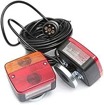 Rear trailer light set lightboard towing lamps magnetic Tractor Trailer Lorry Truck e-marked 7.5m