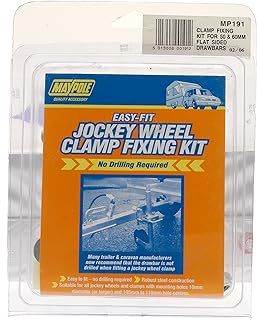 Maypole MP191 Jockey Wheel Clamp D/B Fixing Kit, 50/60 mm