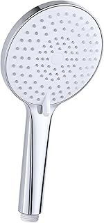 YEAUPE PRO Shower Head High Pressure - Hand Showers with 3 Jet Modes,Round Bath Shower(Φ120mm),Pressure Boosting,Universal Replacement Showerheads for Electric Shower,White