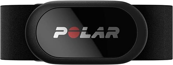 Polar H10 Heart Rate Sensor – Black – ANT+ & Bluetooth, ECG/EKG Accuracy, HRV Tracking, Waterproof, Machine-Washable Strap, Comfortable Fit, Replaceable Battery, Sports & Gym Compatible M-XXL 75-115cm