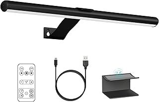 Starxing Wireless Picture Lights with Remote Control, 2 in 1 Rechargeable Art Display Light with 3 Lighting Modes, LED Magnetic Dart Lamp with Timer, USB Dartboard Light for Painting Portrait