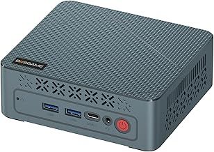 BOSGAME E2 Mini PC Windows 11 Pro, AMD Ryzen 5 3550H(up to 3.7GHz), 16GB DDR4 RAM 512GB NVMe SSD Mini Computers, 4K Triple Display HDMI, Type-C, USB3.2, RJ45 LAN, Wi-Fi 5, BT 5.0