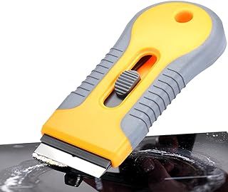 Non-Scratch Oven, Hob Glass, and Cooktop Cleaning Tool with 15 Spare Units, Multi-Purpose, Ideal for Ceramic Hobs, Glass Doors, Windows, and Painted Surfaces