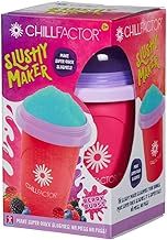 ChillFactor 07953 Berry Burst-Reusable, homemade Squeeze cup slushy maker Kitchen toys, Red