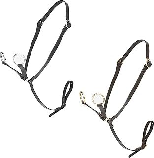LeMieux Toy Pony Martingale Leather with Functioning Buckles - Educational Toy - Ages 8+ - Black
